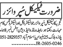 Medical Store Manager Required - Rawalpindi