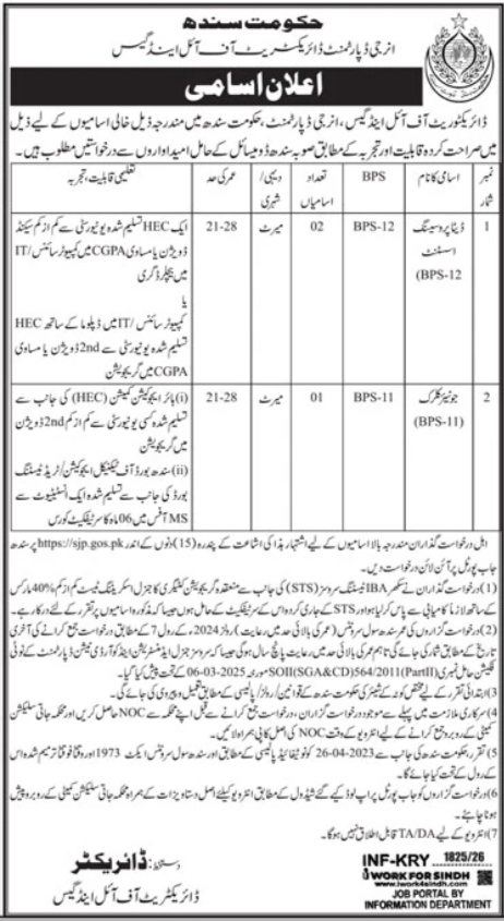 Data Processing Assistant - Karachi