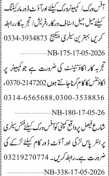 Office, Accountant & Part Time Jobs - Multiple Cities