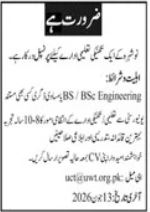 Government Organization - Engineers Required - Islamabad