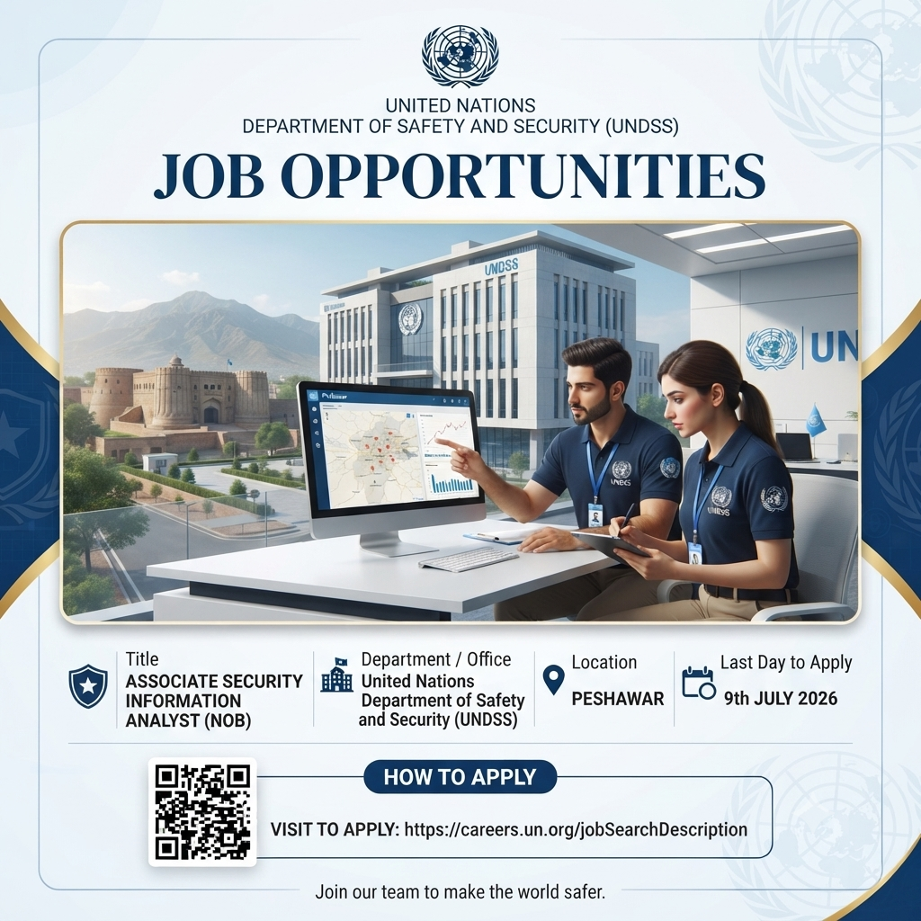 Associate Security Information Analyst (NOB) - Peshawar