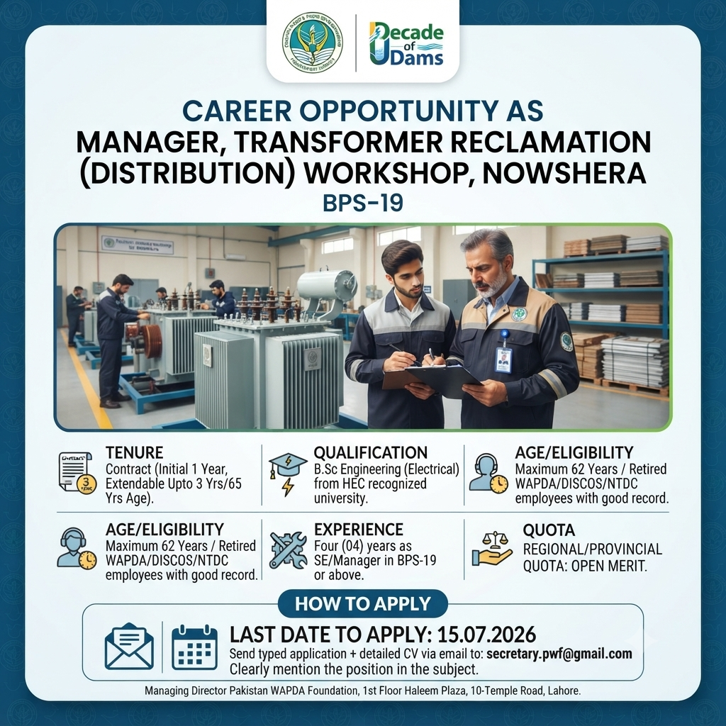 Manager - Nowshera