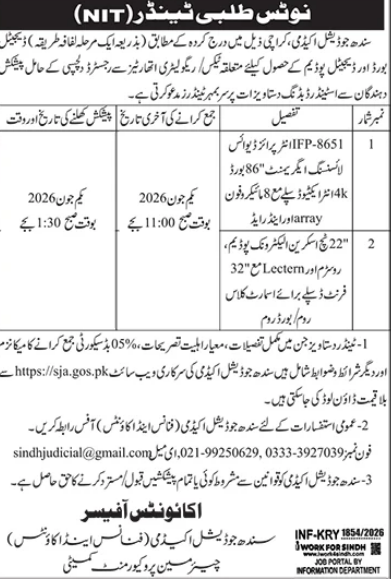 Pre-Qualification of Contractors for Internal Development Works