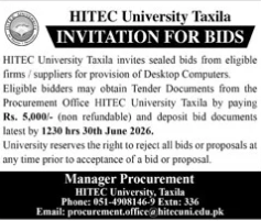 Desktop Computers - HITEC University Taxila - HITEC University Taxila