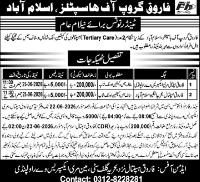 Medicines & Surgical Items - Farooq Group of Hospitals Islamabad - Farooq Group of Hospitals